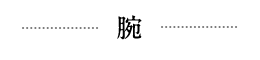 腕